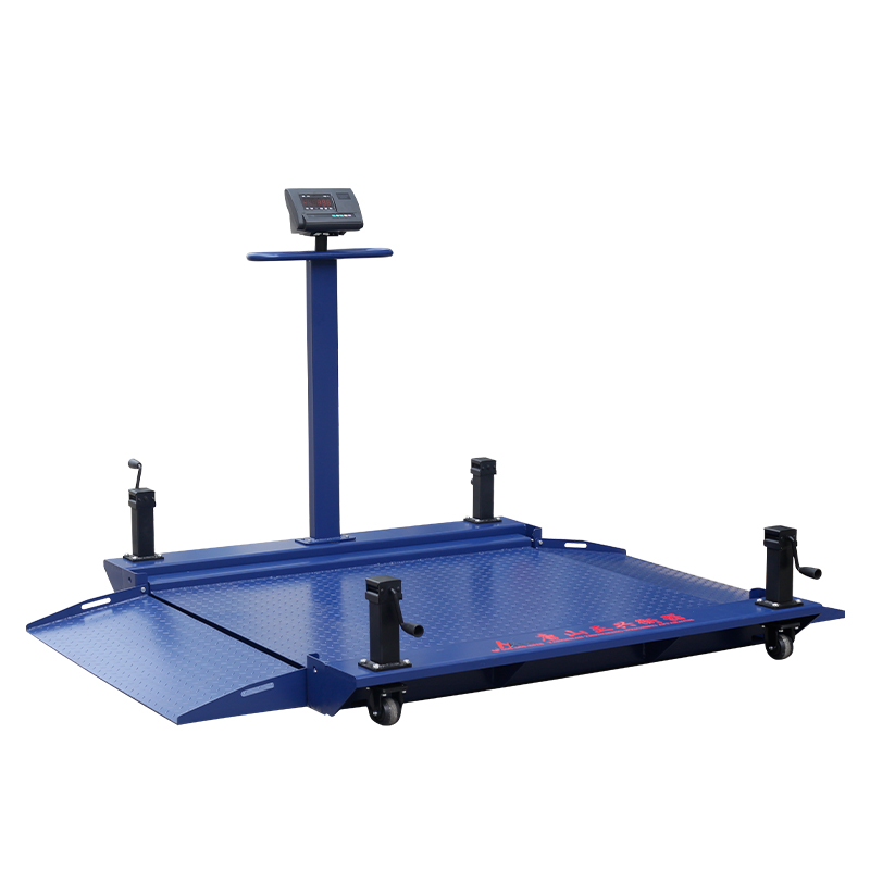 碳钢双层可移动平台秤