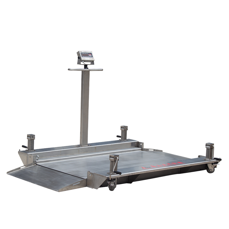 304不锈钢双层可移动平台秤