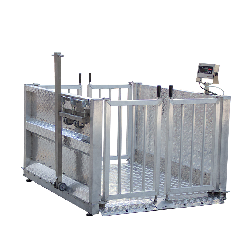 铝制脚踏开门过道秤