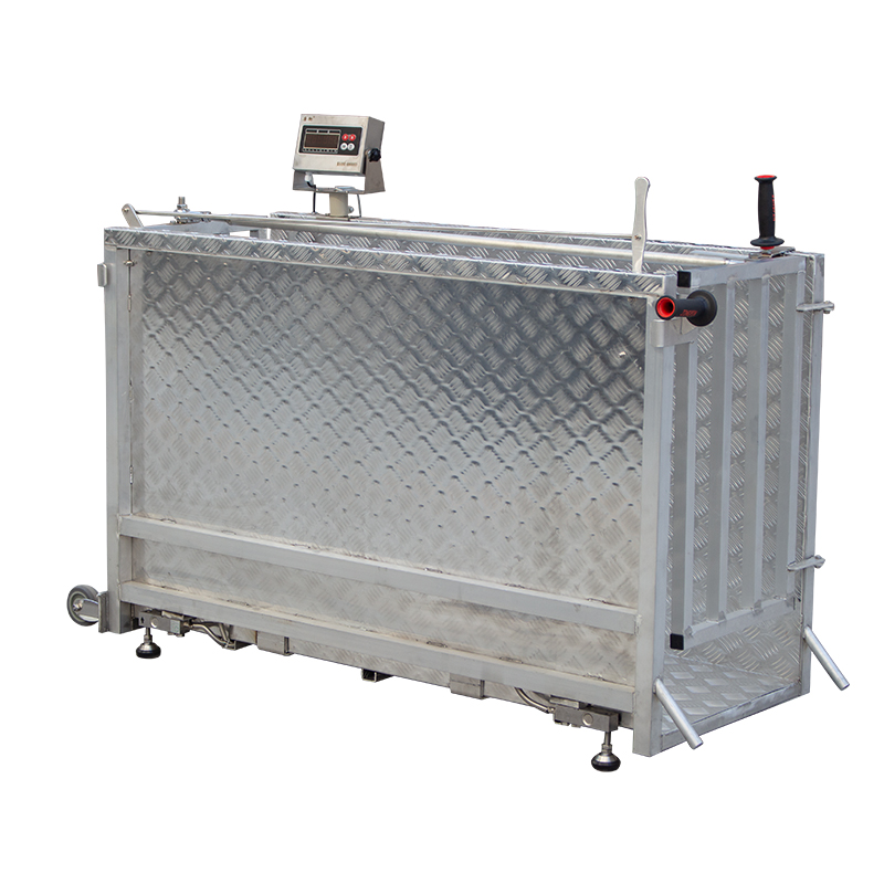 可移动铝制过道秤